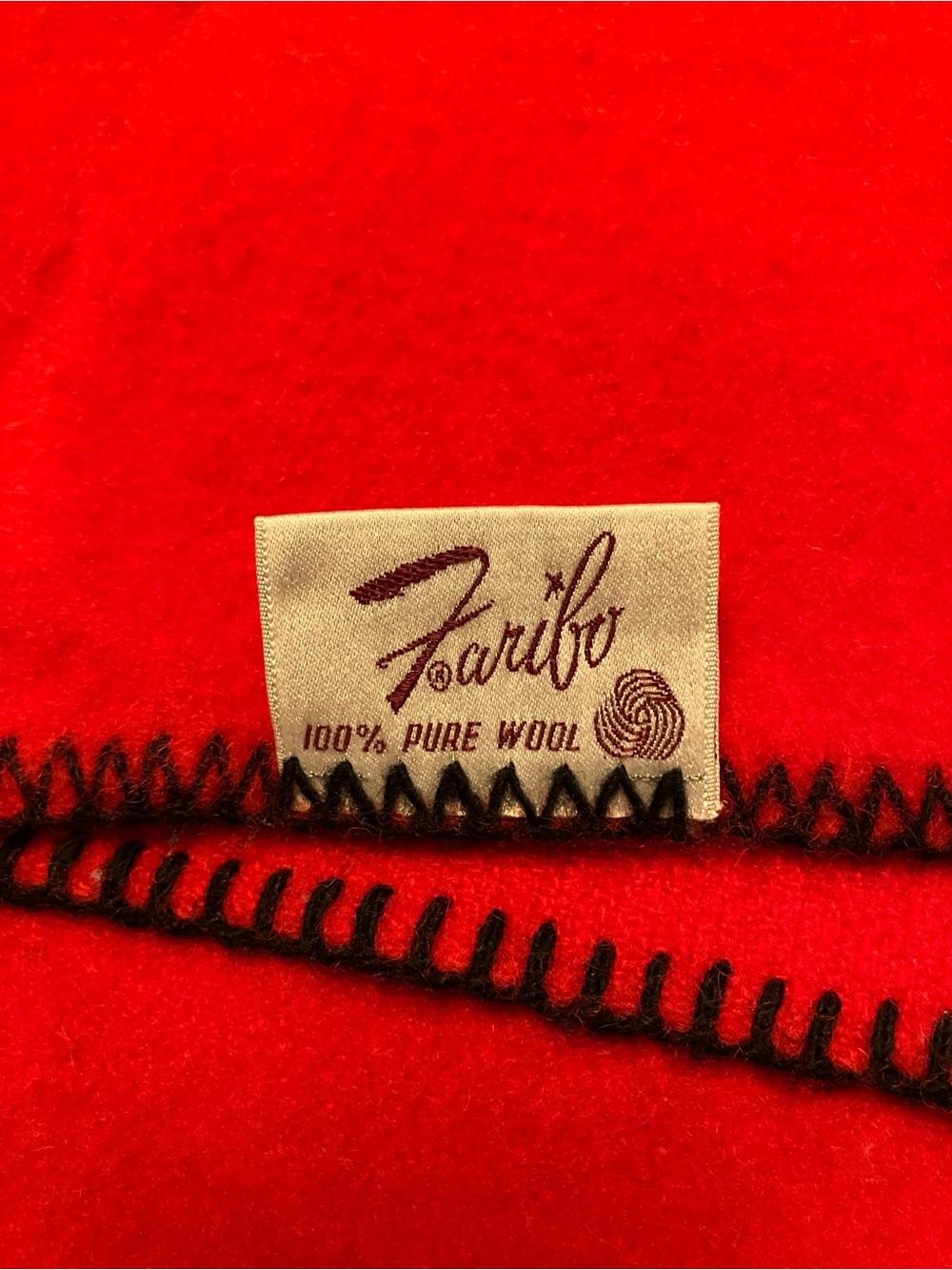 Faribo Wool Blanket- rare!